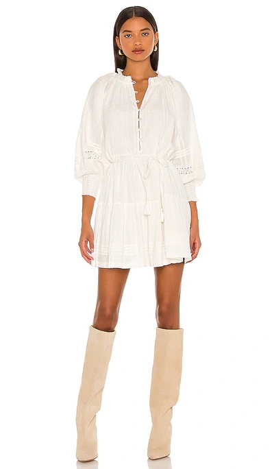 Cleobella Meadow Mini Dress In Ivory