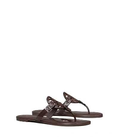 Tory Burch Miller Patent Sandal In Coconut