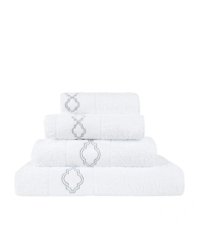 Abyss & Habidecor Chanti Guest Towel (40cm X 75cm) In Silver