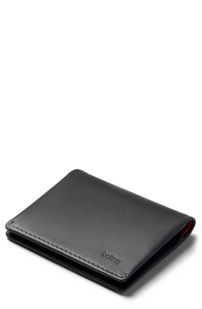 Bellroy Slim Sleeve Wallet In Charcoal Tangelo