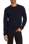 Vince Regular Fit Thermal Knit Crewneck Sweatshirt In Coastal