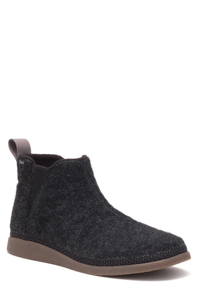 Chaco Revel Chelsea Boot In Black