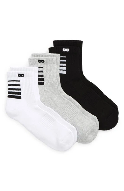 Pair Of Thieves Bowo 3-pack Cushion Ankle Socks In Assorted