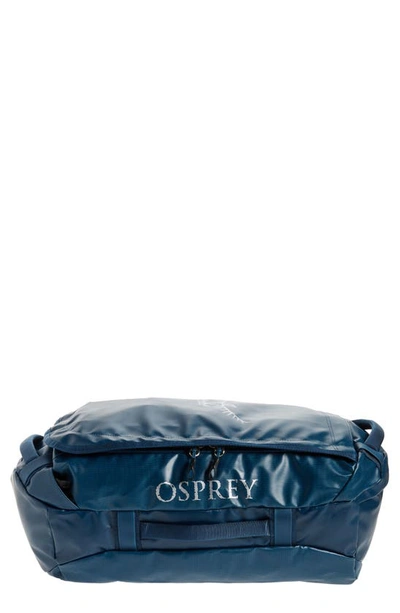 Osprey Transporter 40 Duffle Backpack In Venturi Blue