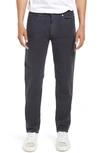 Billy Reid Moleskin Slim Fit Five Pocket Pants In Dark Navy