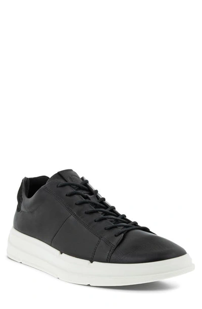 Ecco Soft X Sneaker In Black/ Black