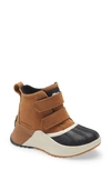 Sorel Kid's Out N About Waterproof Grip-strap Boots, Toddler/kids In Camel