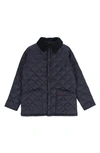 Barbour Kids' Little Boy's & Boy's Liddesdale Quilted Jacket In Navy