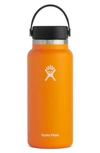 Hydro Flask 32-ounce Wide Mouth Cap Bottle In Clementine