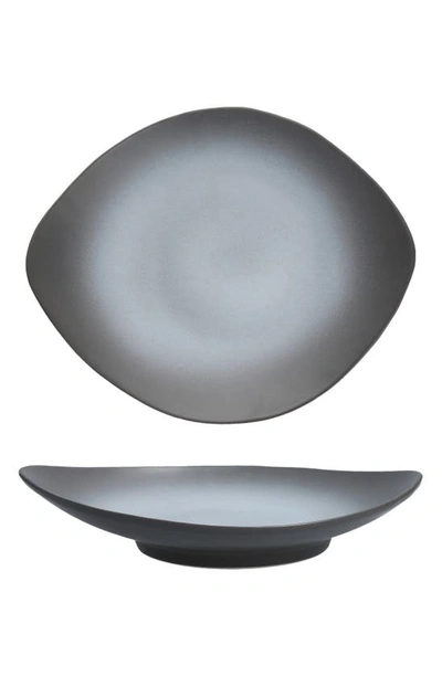 Fortessa Cloud Terre Set Of 4 Nora Bowls In Charcoal