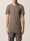 Rick Owens Classic T-shirt In Brown