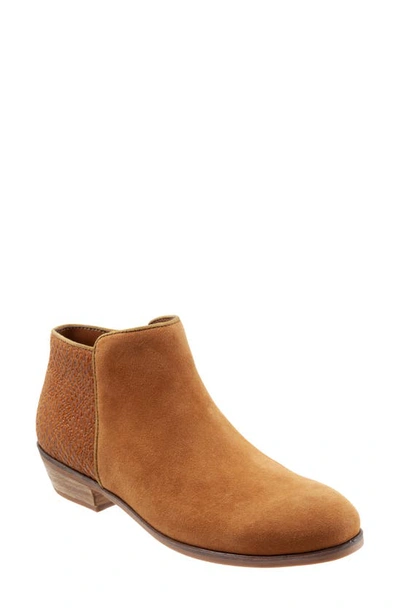 Softwalkr 'rocklin' Bootie In Brandy Leather