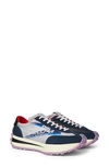 Stella Mccartney Logo-print Low-top Sneakers In Blue White