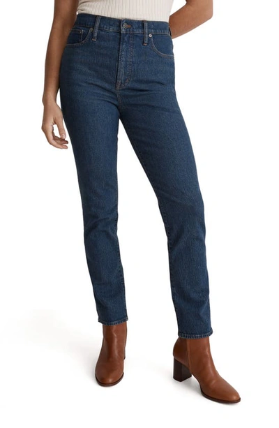 Madewell The Perfect High Waist Jeans In Haight Wash