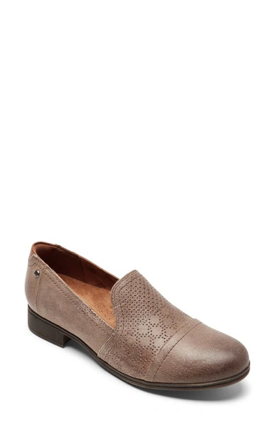 Rockport Cobb Hill Crosbie Loafer In Taupe