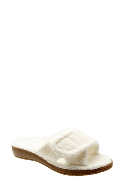 David Tate Cozy Slipper In Bone