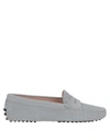 Tod's Loafers In Light Grey