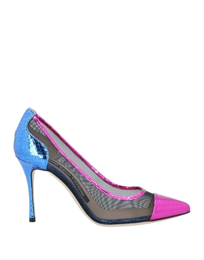 Sergio Rossi Pumps In Fuchsia