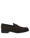 Tod's Loafers In Dark Brown