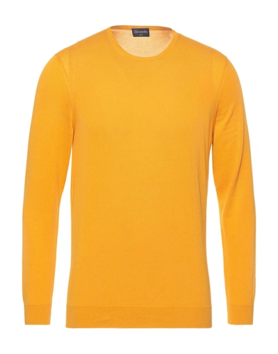 Drumohr Sweaters In Orange