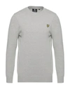 Lyle & Scott Sweaters In Light Grey