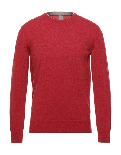 Eleventy Sweaters In Red