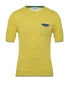 Mqj Sweaters In Yellow