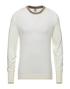 Eleventy Sweaters In Ivory