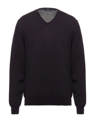 Harmont & Blaine Sweaters In Deep Purple