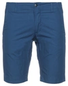 At.p.co At. P.co Man Shorts & Bermuda Shorts Blue Size 28 Cotton