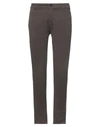 Grey Daniele Alessandrini Pants In Brown