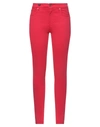 Armani Exchange Pants In Red