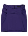 Actualee Mini Skirts In Purple