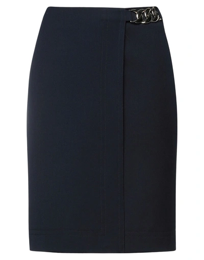 Marella Mini Skirts In Dark Blue