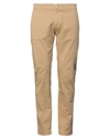 Grey Daniele Alessandrini Pants In Camel