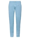 JACOB COHЁN JACOB COHЁN MAN PANTS SKY BLUE SIZE 35 COTTON, ELASTANE,13568903RO 6