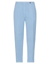 Massimo Alba Cropped Pants In Sky Blue