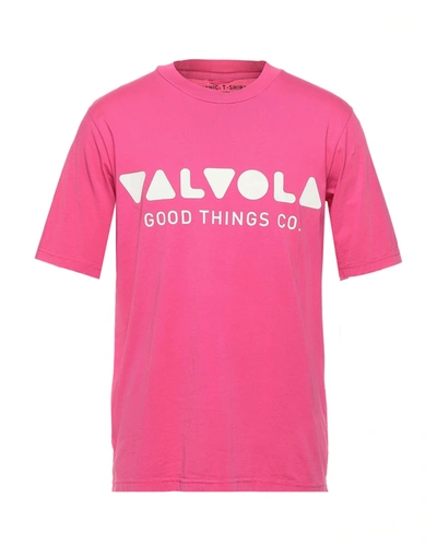 Valvola. T-shirts In Fuchsia