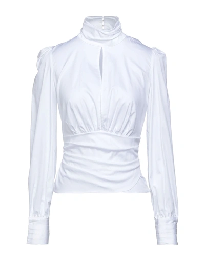 Elisabetta Franchi Blouses In White