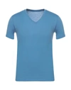 Armani Exchange T-shirts In Blue