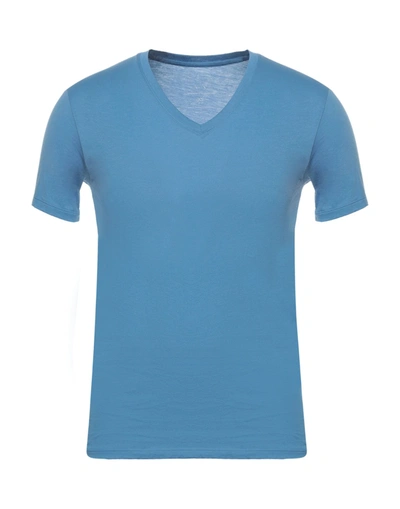 Armani Exchange T-shirts In Blue