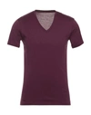 Armani Exchange T-shirts In Mauve