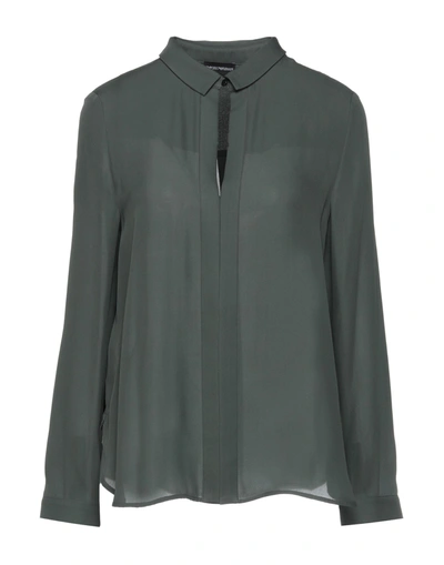 Emporio Armani Blouses In Green