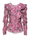Isabel Marant Étoile Blouses In Fuchsia