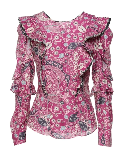 Isabel Marant Étoile Blouses In Fuchsia