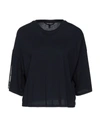 Armani Exchange T-shirts In Blue