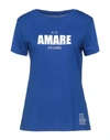 Armani Exchange T-shirts In Blue