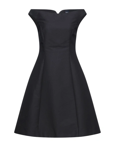 Aspesi Midi Dresses In Black