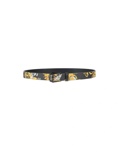 Versace Jeans Couture Belts In Black