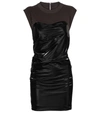 RTA ISABELLA VINYL MINIDRESS,P00587152